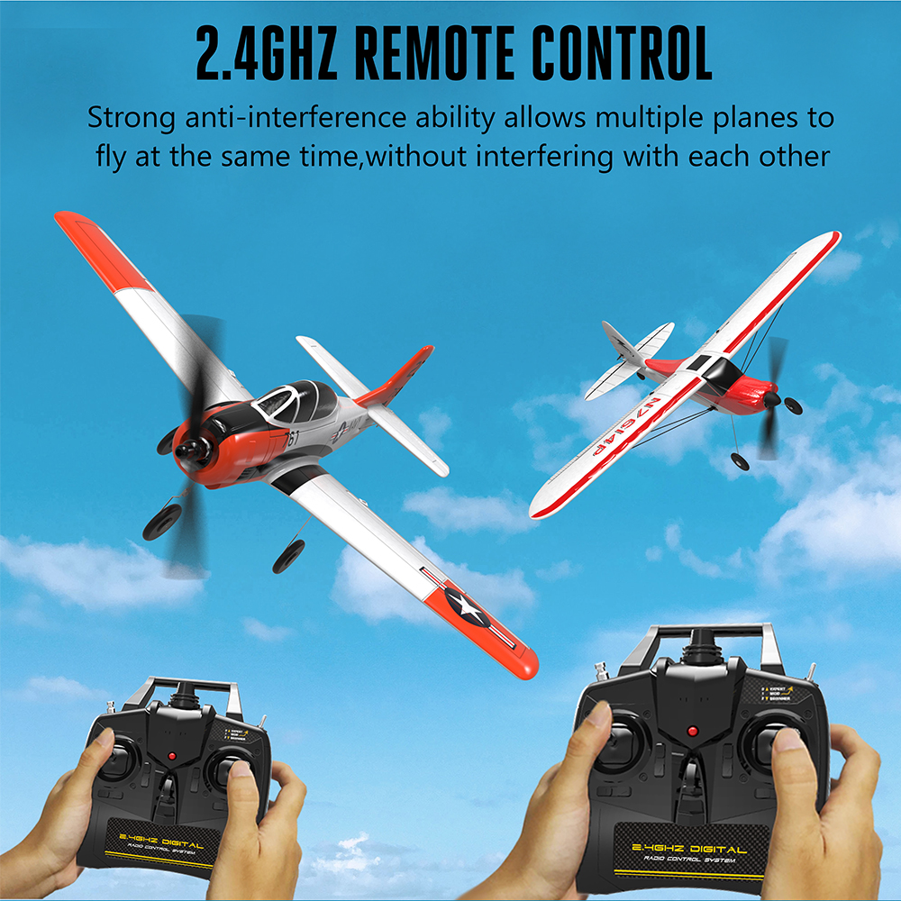 Eachine Mini T-28 Trojan EPP 400mm Wingspan 2.4G 6-Axis Gyro RC ...