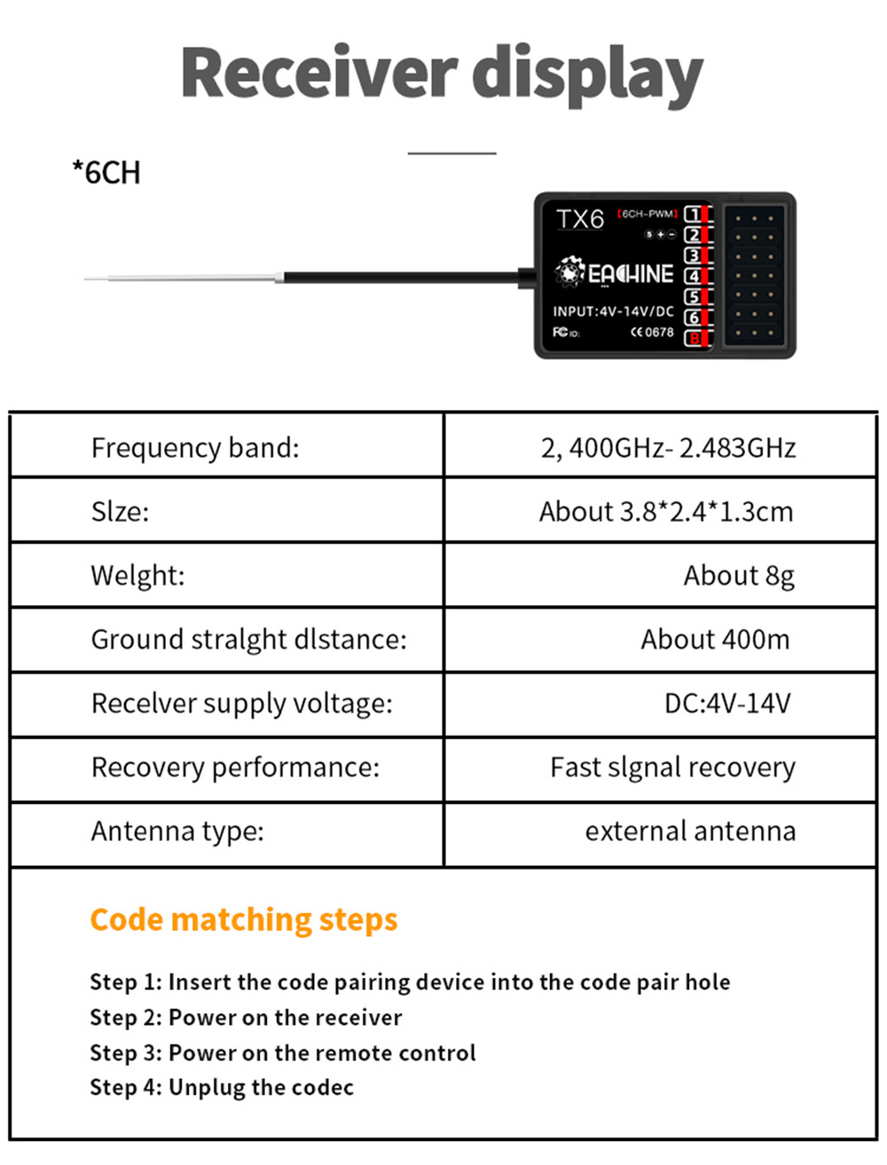 eachine tx6